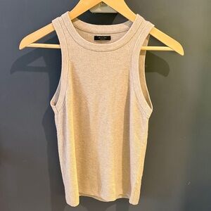 Ribbed Tank Top - Cream
